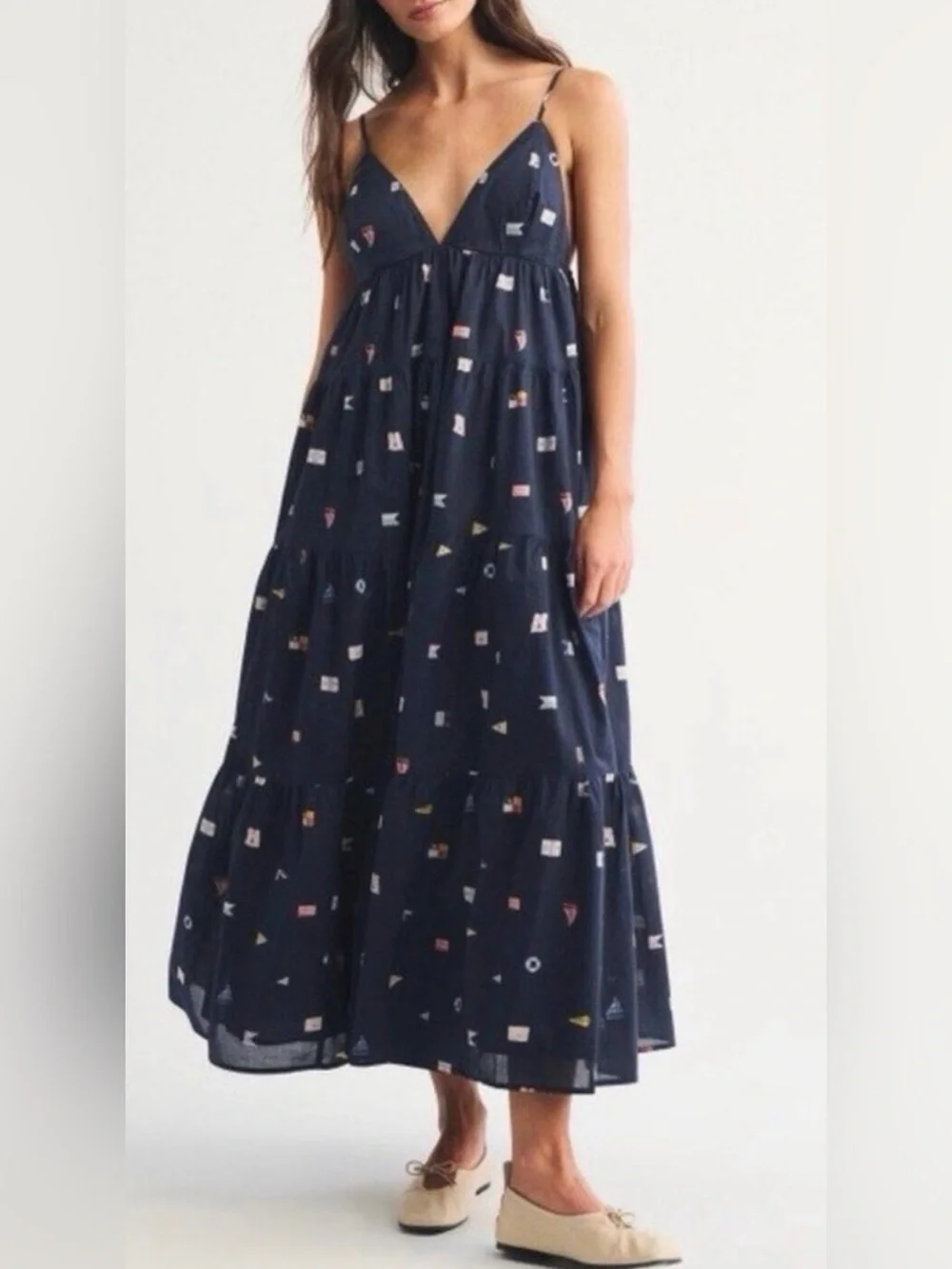 A&F Bra Free Nautical Dress